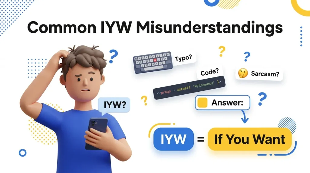 Common IYW Misunderstandings