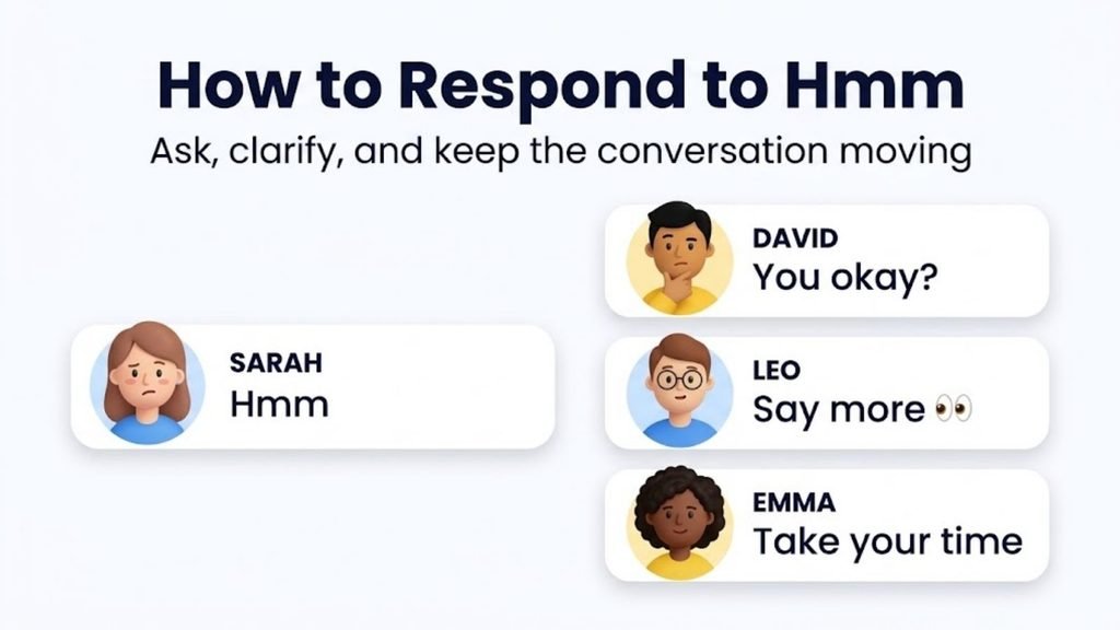 How to Respond When Someone Uses Hmm