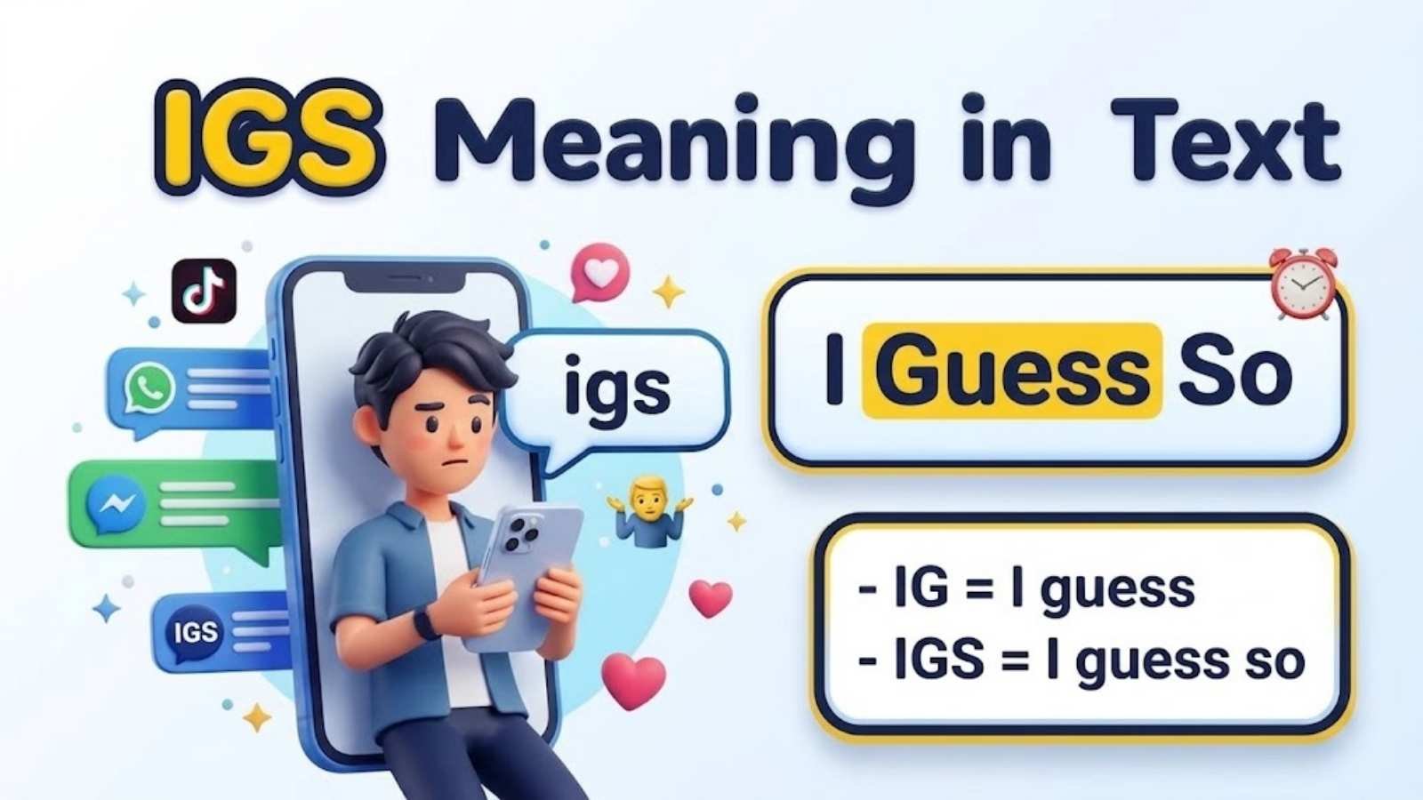 IGS Meaning in Text