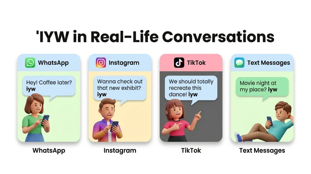 IYW in Real-Life Conversations
