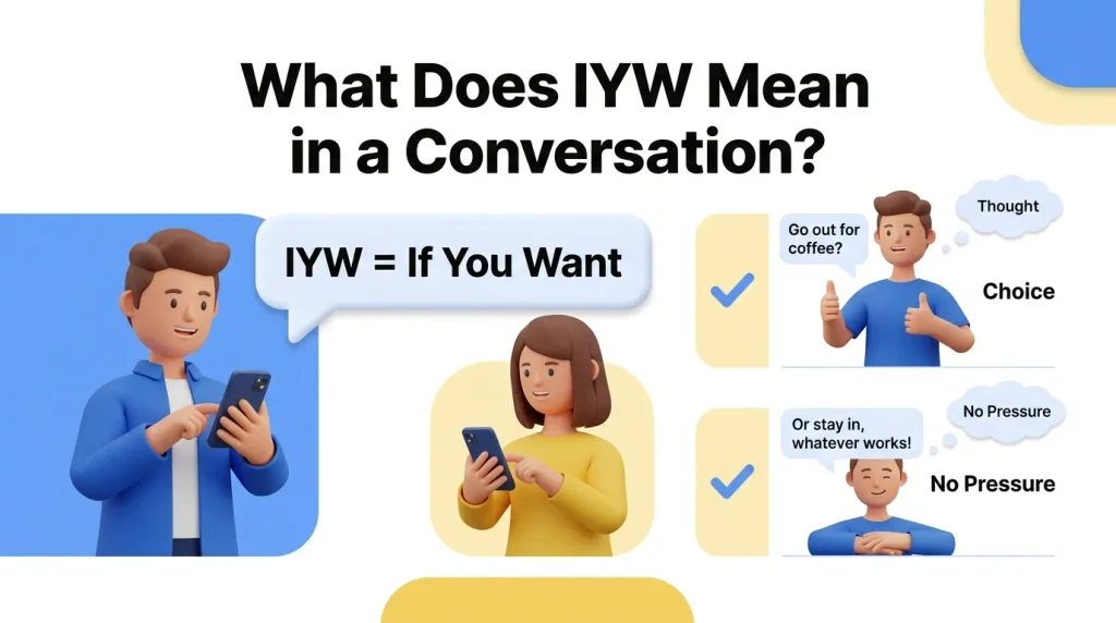 IYW Mean in a Conversation