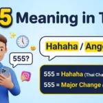 Meaning of 555