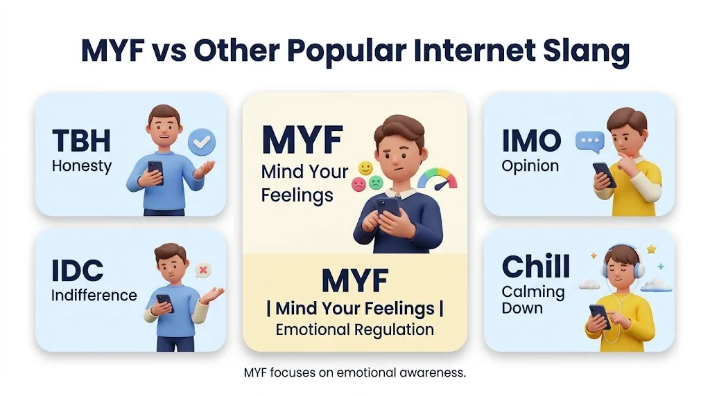MYF vs Other Popular Internet Slang