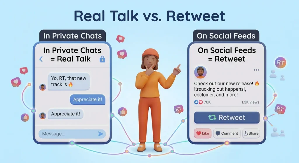 Real Talk vs. Retweet