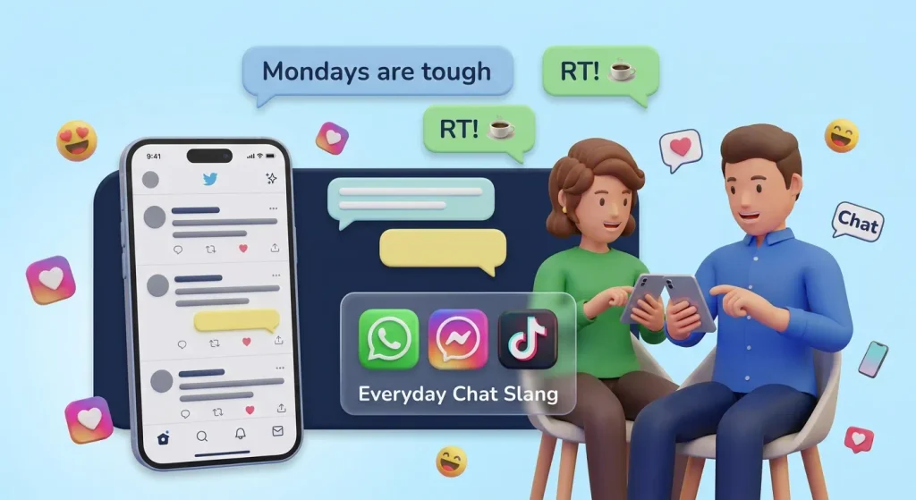 RT in Real-Life Conversations