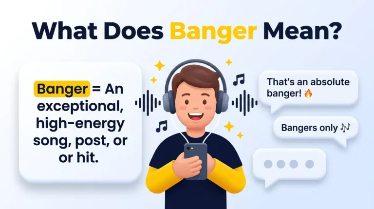 What Does Banger Mean