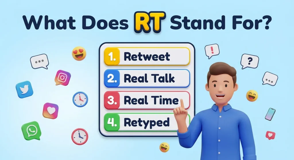 What Does RT Stand For