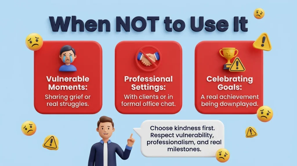 When NOT to Use It