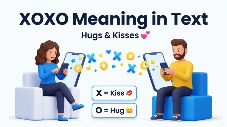 XOXO meaning in text