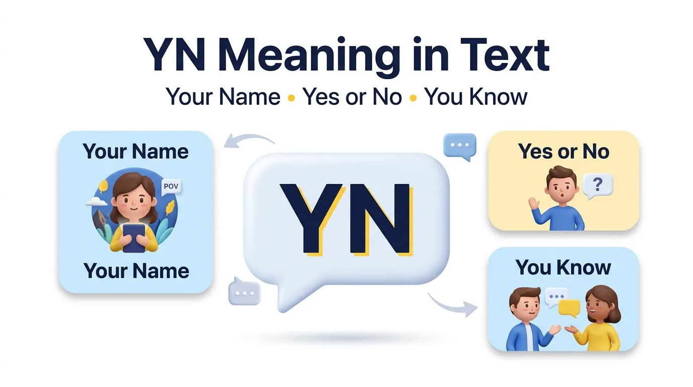 YN Meaning in Text