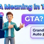 GTA Meaning in Text