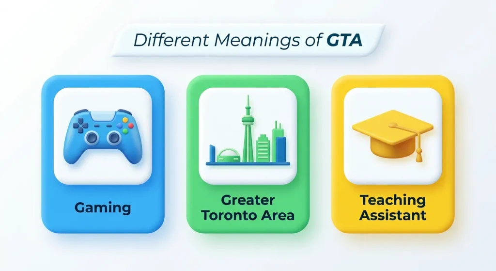 Other Meanings of GTA Outside Gaming